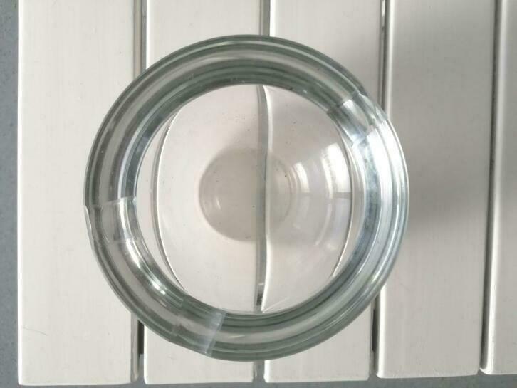 🪻voir presse papier Beau design cendrier LSA cristal lourd, Enlèvement, Comme neuf