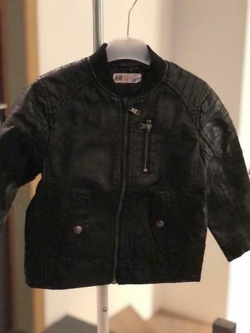 H&M Jas imitatie leder, Kinderen en Baby's, Ophalen of Verzenden, Nieuw