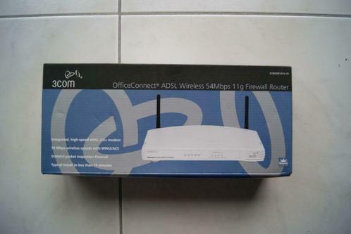 3Com ADSL 2/2+ wifi-modemrouter, Computers en Software, Routers en Modems, Gebruikt, Router, Ophalen of Verzenden