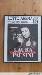 Poster Laura Pausini Concert du 20 mai 2012 Lotto Arena, Enlèvement, Utilisé