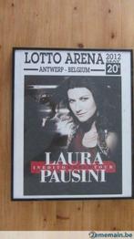 Poster Laura Pausini Concert du 20 mai 2012 Lotto Arena, Gebruikt, Ophalen