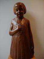 EMILE BOURGEOIS Mechelen rond 1930 kind meisje Congo hout pu, Ophalen