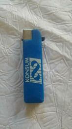 Briquet Aansteker Genie Austria bleu vide, Verzamelen, Ophalen of Verzenden, Gebruikt, Aansteker