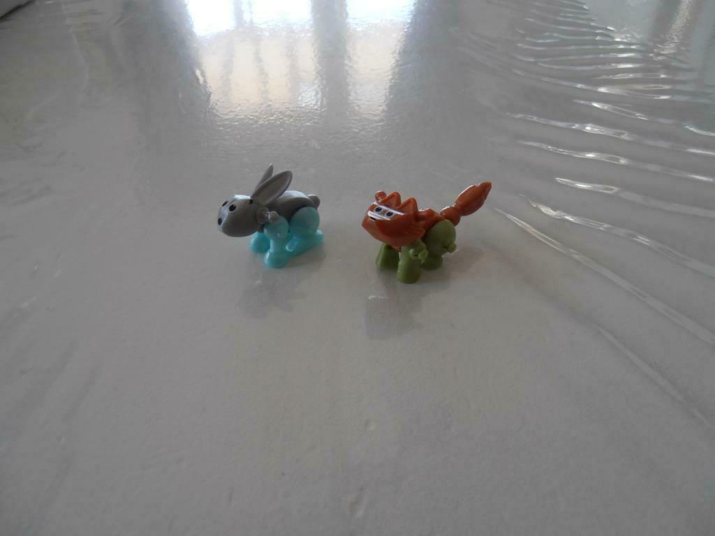 Figurines "Animaux robots – K04" – KINDER/FERRERO (2004), Verzamelen, Verrassingseieren, Gebruikt, K-nummers, Ophalen of Verzenden