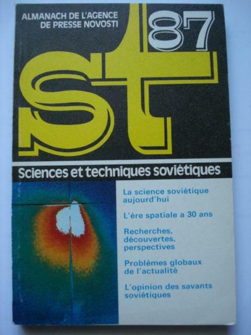 1. Sciences et techniques soviétiques URSS ST87 1988 URSS, Livres, Science, Utilisé, Sciences naturelles, Envoi