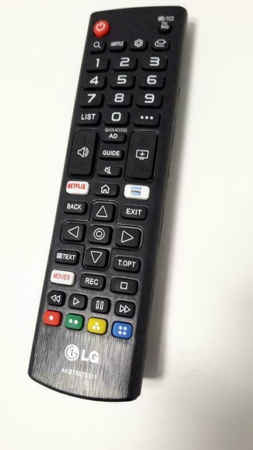 Télécommande LG SMART TV NETFLIX PRIME VIDEO MOVIES, TV, Hi-fi & Vidéo, Télécommandes, Neuf, Originale, TV, Enlèvement ou Envoi