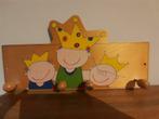 Houten kinderkapstok Janbiebejan, Kinderen en Baby's, Ophalen of Verzenden, Zo goed als nieuw, Kapstokje