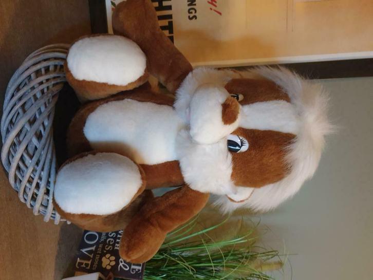 knuffel/pluche eekhoorn, Kinderen en Baby's, Speelgoed | Knuffels en Pluche, Zo goed als nieuw, Konijn, Ophalen of Verzenden