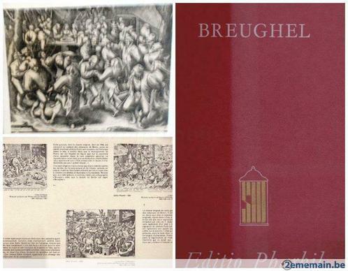 BREUGHEL - Farde de 6 reproductions de gravures avec texte, Antiquités & Art, Art | Autres Art