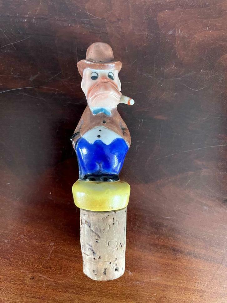 Oscar Jacobsson – Flessenstop Adamson, Antiquités & Art, Antiquités | Céramique & Poterie, Enlèvement ou Envoi