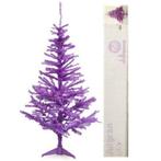 Kunst kerstboom trendy paars of roze 150 cm, Diversen, Kerst, Nieuw, Ophalen of Verzenden