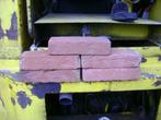 265 st rode-roze stenen NIEUW !!, Bricolage & Construction, Briques, Enlèvement ou Envoi, Neuf