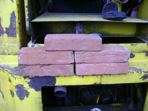 265 st rode-roze stenen NIEUW !!, Bricolage & Construction, Briques, Neuf, Enlèvement ou Envoi