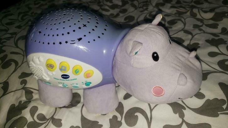 Veilleuse Vtech Hippo dodo nuit étoilée, Enfants & Bébés, Jouets | Vtech, Comme neuf, 0 à 6 mois, Enlèvement ou Envoi