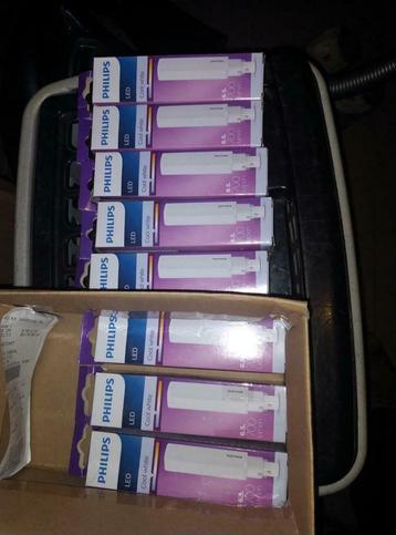 Philips ledlamp PLC 6.5watt 840 2p g24d -2 lampen 8 stuks beschikbaar voor biedingen