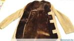 Manteau homme en daim intérieur fourré., Vêtements | Hommes, Vestes | Hiver, Enlèvement, Porté, Taille 52/54 (L), Brun
