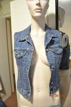 Gilet en jean's, Comme neuf, Taille 34 (XS) ou plus petite, Bleu, Sans