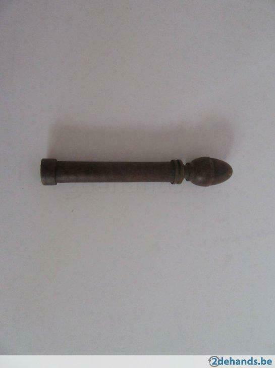 Onderdelen houten gordijnroedes, Huis en Inrichting, Stoffering | Gordijnen en Lamellen, Gebruikt, Ophalen of Verzenden