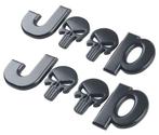 3D-logo voor Jeep - Wrangler, Grand Cherokee, etc., Nieuw, Ophalen of Verzenden, Amerikaanse onderdelen