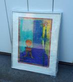 M. Babyak: Litho signée "Quiet Room II" (pop art-USA-'96), Enlèvement ou Envoi