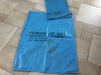 Grote blauwe zakken (amerikaanse postzakken foreign air mail, Ophalen of Verzenden, Gebruikt