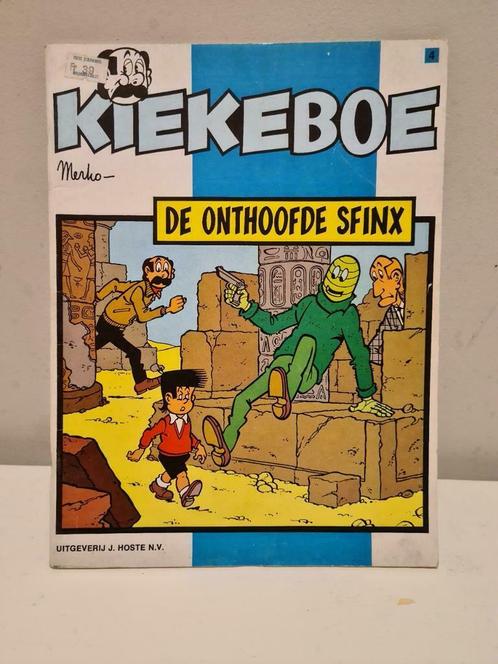 KIEKEBOE 4 DOOR ONTHOOFDE SFINX 1979, Boeken, Stripverhalen, Zo goed als nieuw, Ophalen