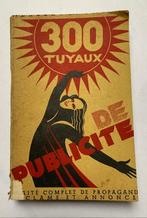 300 tuyaux de publicité - Livre 1935 collection, Médias, Herbert Newton Casson, Utilisé, Enlèvement ou Envoi