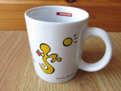 superbe mug tasse maredsous motifs signé Lalie Corne 2005, Maison & Meubles, Cuisine | Vaisselle, Utilisé, Tasse(s) et/ou soucoupe(s)