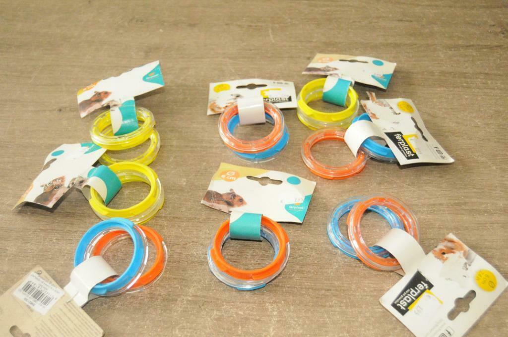 Dekking Automatisering mooi ② ringen voor hamster buizen ferplast met antiknaagring nieuw — Rongeurs &  Lapins | Accessoires — 2ememain