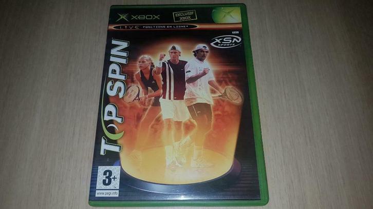 Top Spin, Consoles de jeu & Jeux vidéo, Jeux | Xbox Original, Enlèvement ou Envoi