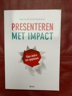 Presenteren met impact, Boeken, Economie, Management en Marketing, Ophalen of Verzenden, Zo goed als nieuw, Geert Van den Eijnden & K