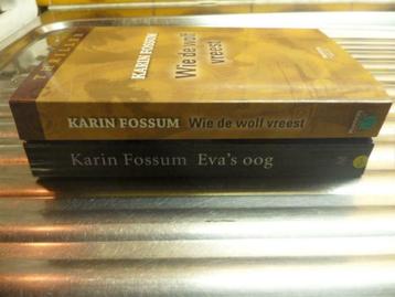 keuze uit  4 boeken Karin Fossum