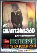 affiche/affiche Docteur Alimantado, Collections, Enlèvement ou Envoi, Neuf