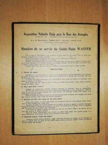 Guide main Wagner pour la réadaptation des soldats mutilés, Enlèvement ou Envoi, Marine, Autres types