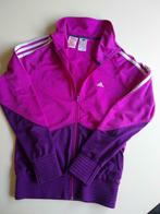 Paarse trainingstrui Adidas 170, Adidas, Gebruikt, Jongen of Meisje, Sport- of Zwemkleding
