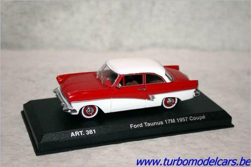 Ford Taunus 17M 1957 Coupé 1/43 DetailCars, Hobby & Loisirs créatifs, Voitures miniatures | 1:43, Comme neuf, Voiture, Autres marques