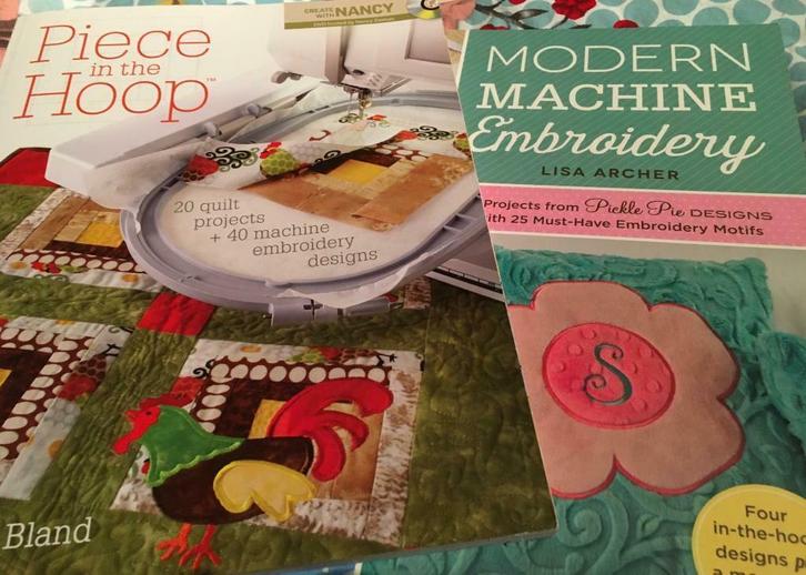 Piece in the hoop met DVD en Modern Machine Embroidery, Hobby en Vrije tijd, Naaimachines en Toebehoren, Nieuw, Accessoires, Overige merken