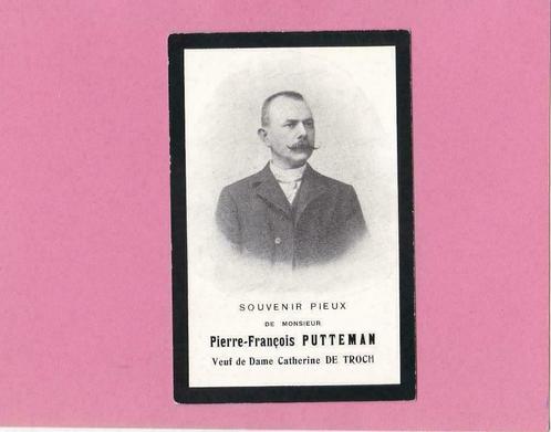 DP Pierre Putteman, Collections, Images pieuses & Faire-part, Image pieuse, Envoi