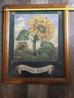 Les tournesols très beau cadre belle finition, Zo goed als nieuw, Foto of Poster, 50 tot 75 cm, Oorspronkelijke maker