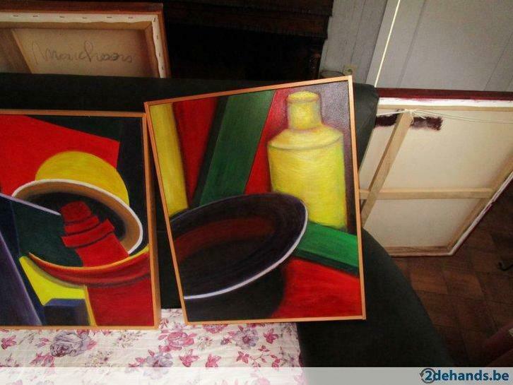 schilderijen, Antiquités & Art, Art | Peinture | Moderne, Enlèvement