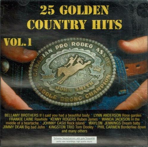 cd   /   25 Golden Country Hits, CD & DVD, CD | Autres CD, Enlèvement ou Envoi