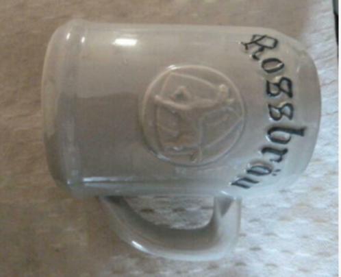 #J bier glas / pul ROSSBRÄU 25cl Brij. Anglo Belge - Zulte, Verzamelen, Glas en Drinkglazen, Nieuw, Bierglas, Ophalen of Verzenden