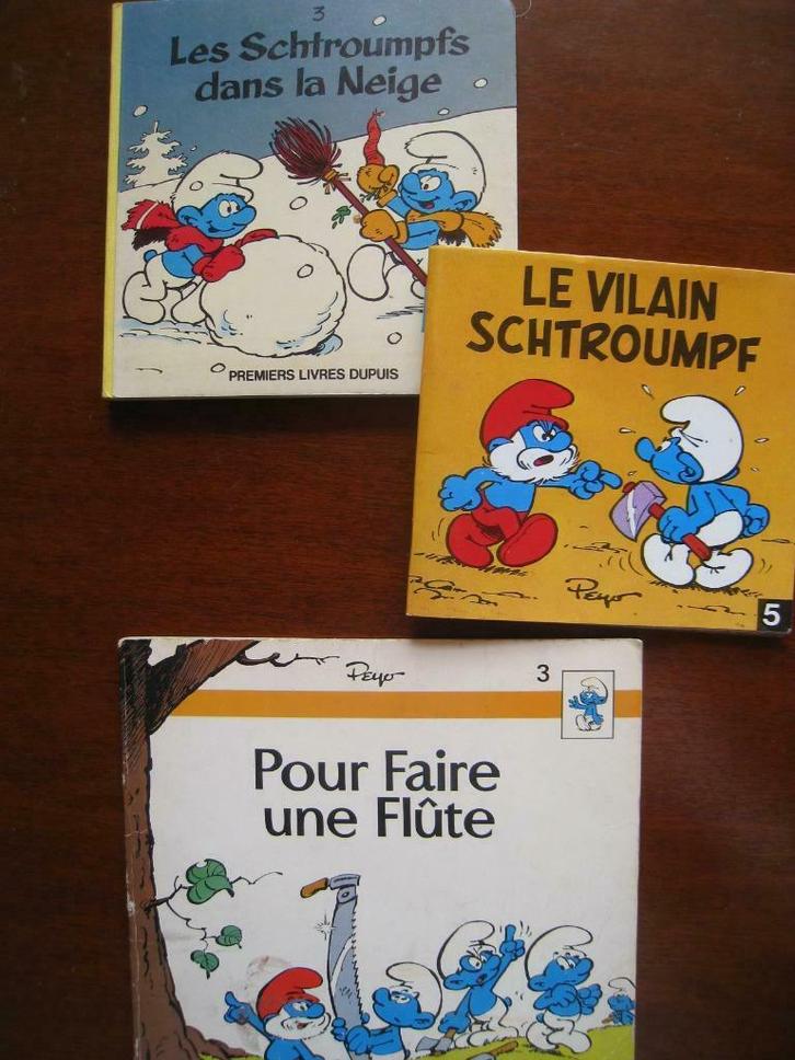 SMURFEN SCHTROUMPFS PEYO BD, Livres, BD, Comme neuf, Plusieurs BD, Enlèvement ou Envoi