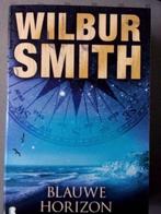 BLAUWE HORIZON.  Wilbur Smith. Avontuur., Ophalen of Verzenden, Zo goed als nieuw