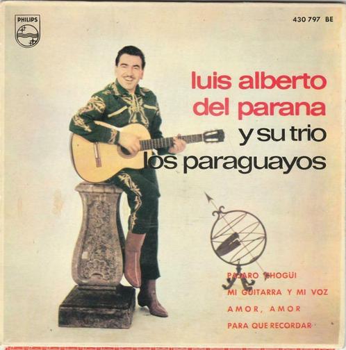 45T: EP: Luis Alberto del parana, CD & DVD, Vinyles Singles, Utilisé, EP, Latino et Salsa, 7 pouces, Enlèvement ou Envoi