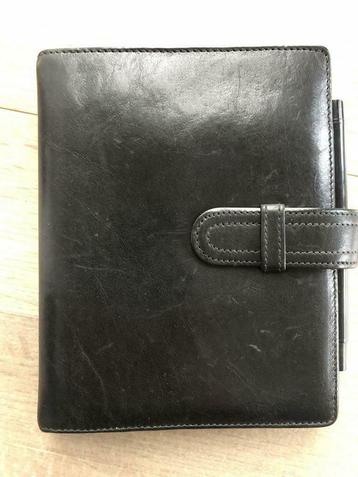 FILOFAX EXATIME 17 ZWART LEDER