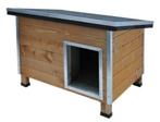 Wood Doghouse Indiana Savannah n ° 3, 110 cm ou plus, Enlèvement, Niche à chien, Neuf