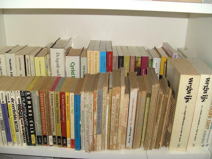 Boekenverzameling, Boeken, Romans, Gelezen, België, Ophalen