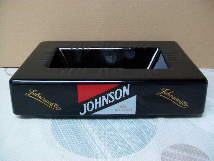 Asbak Johnson Blond - Cendrier - Ashtray - Retro - Vintage, Collections, Marques & Objets publicitaires, Comme neuf, Ustensile