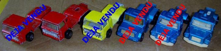 Majorette: Camion-tracteur Scania bleu ou Bernard rouge, Verzamelen, Poppetjes en Figuurtjes, Gebruikt, Ophalen of Verzenden